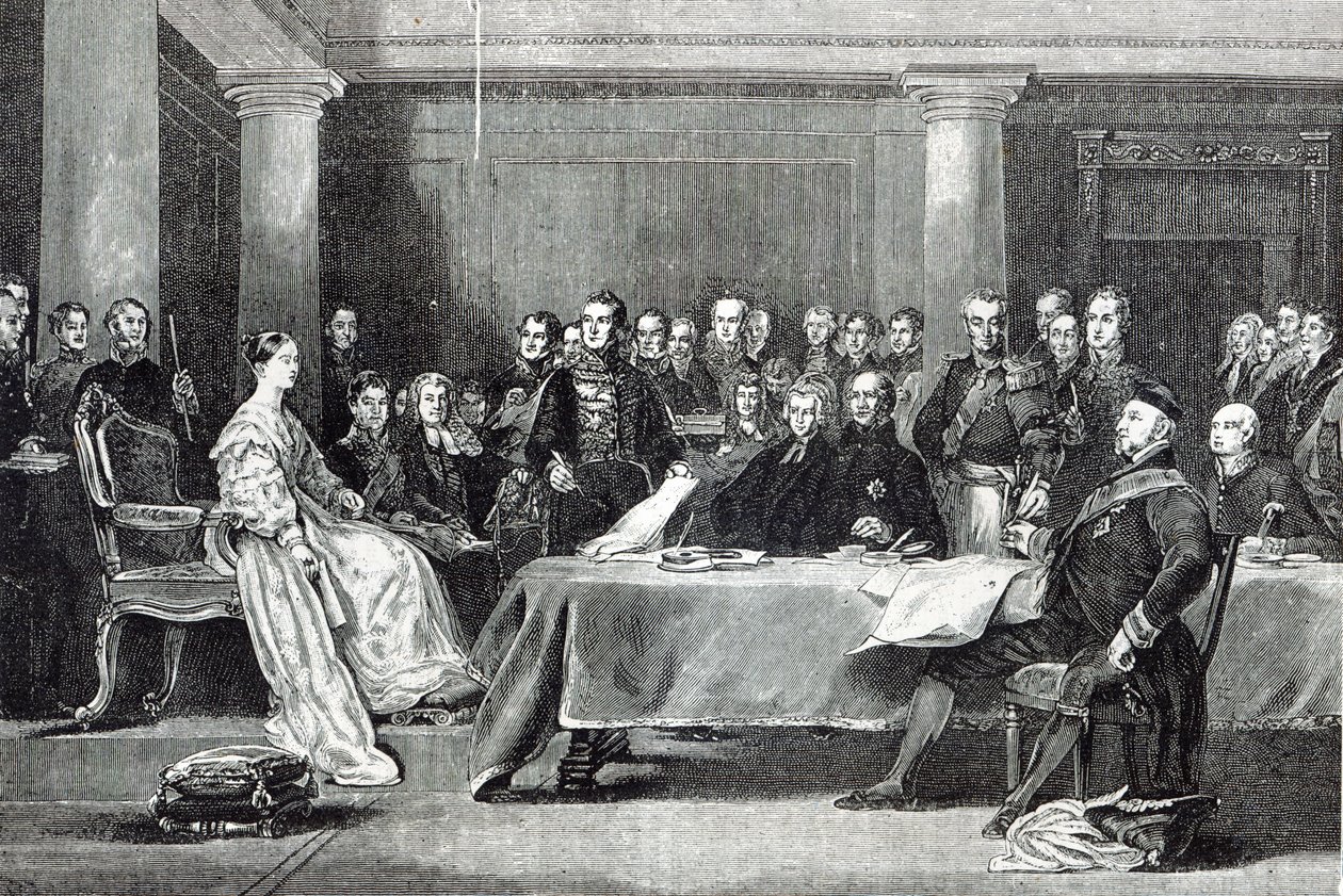 Le premier conseil de la reine, de 