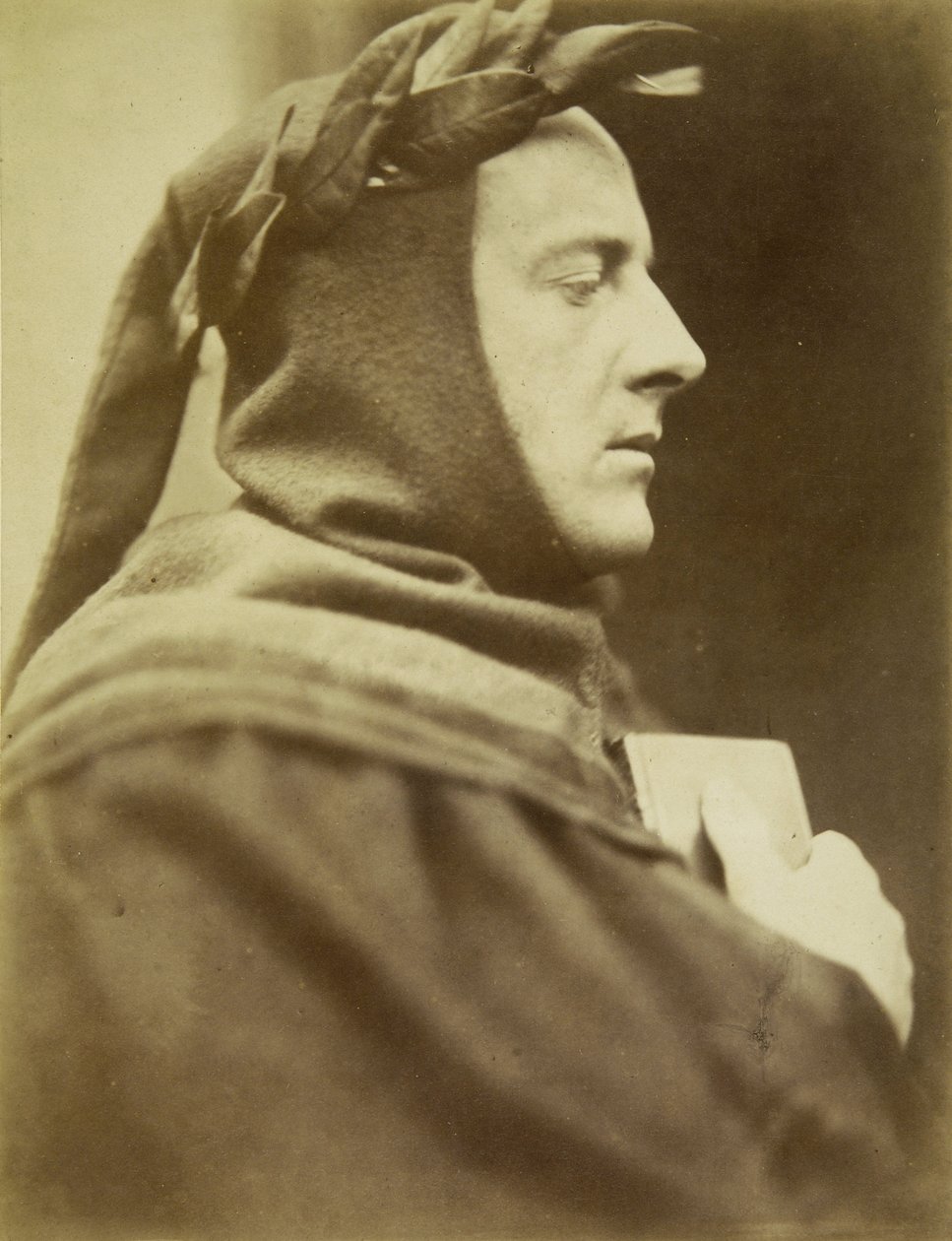 Préraphaélite : John Everett Millais (1829-1896) en tant que Dante - David Wilkie Wynfield