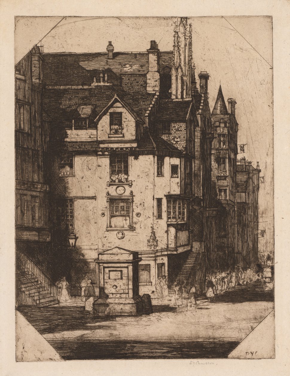Maison de John Knox, 1905 - David Young Cameron
