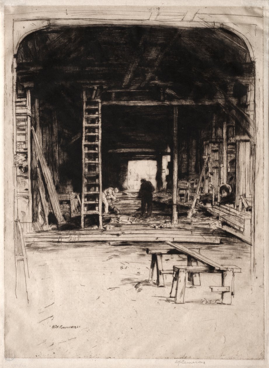 Atelier de Robert Lee - David Young Cameron