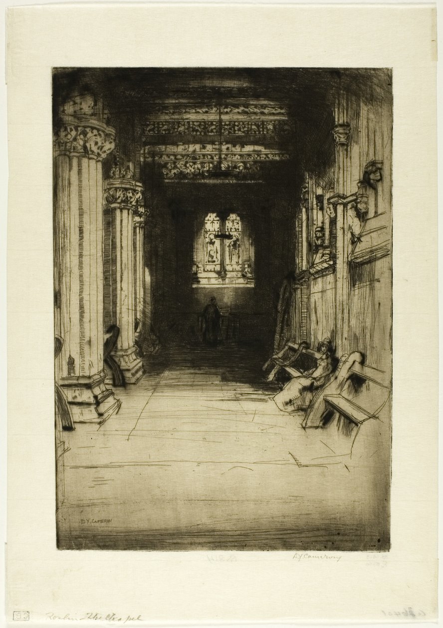 Chapelle de Rosslyn - David Young Cameron