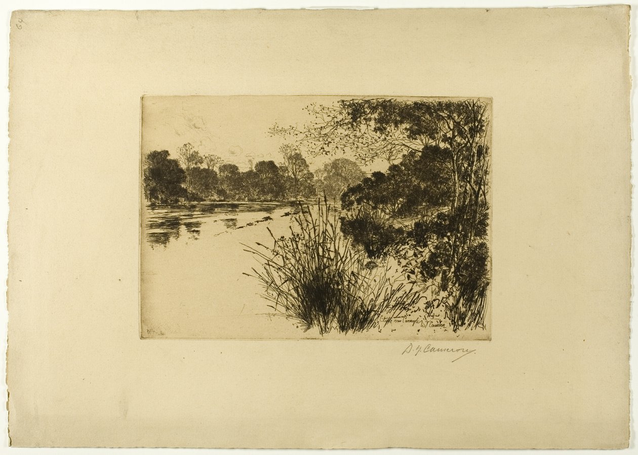La Clyde près de Carmyle - David Young Cameron