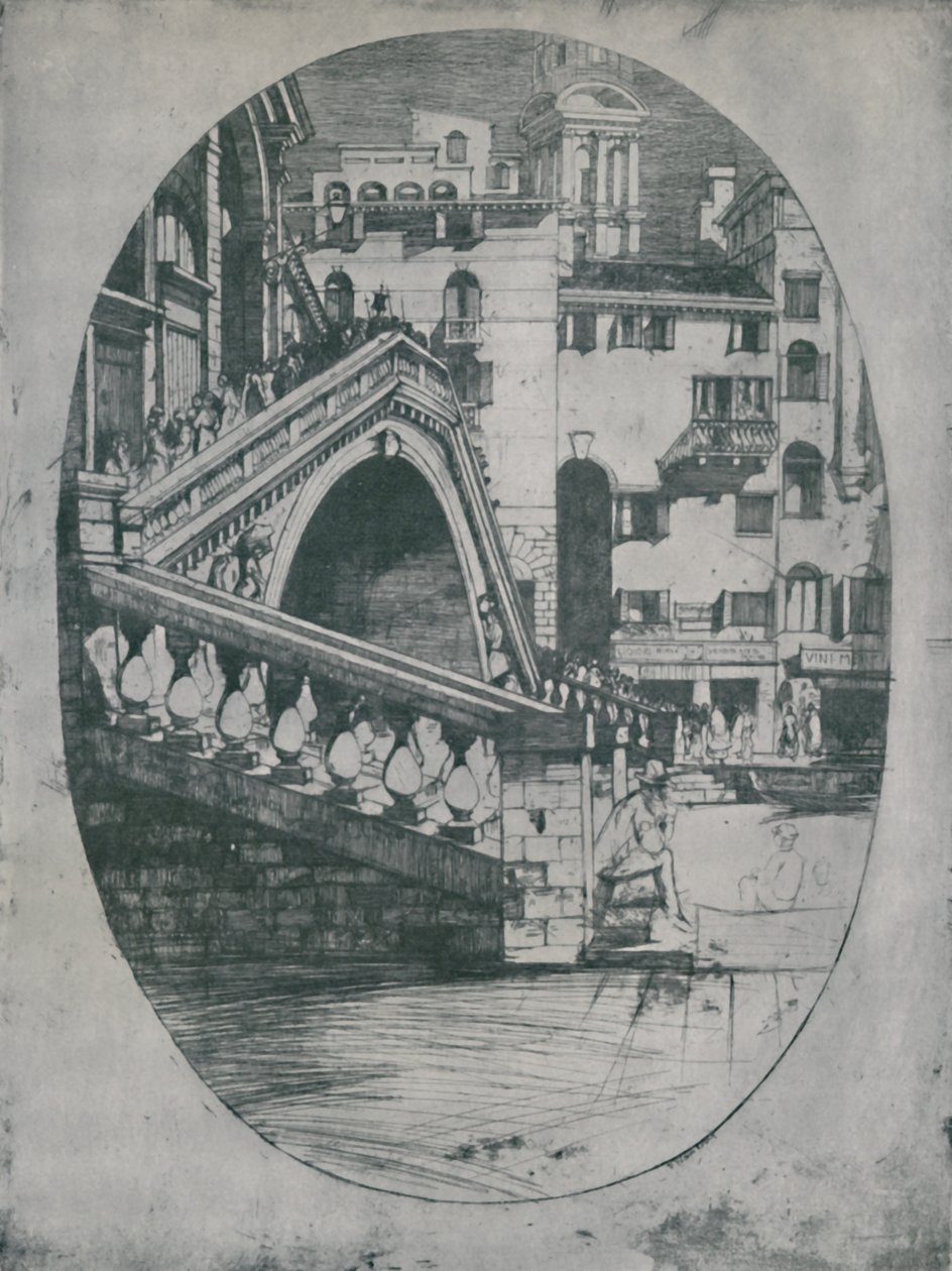 Le Rialto | David Young Cameron | Estampe d'art