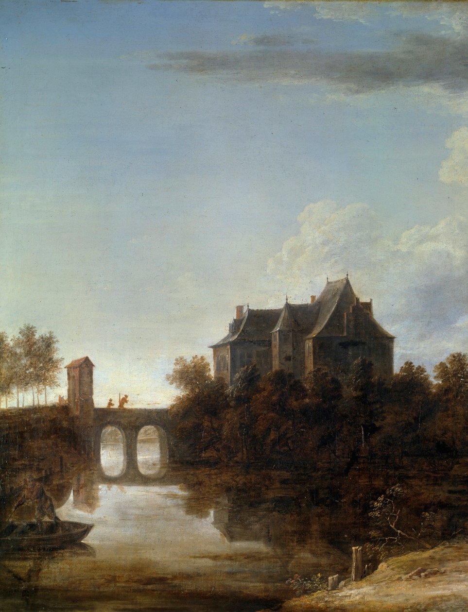 Le château de Teniers à Perck aux Pays-Bas - David Teniers the Younger