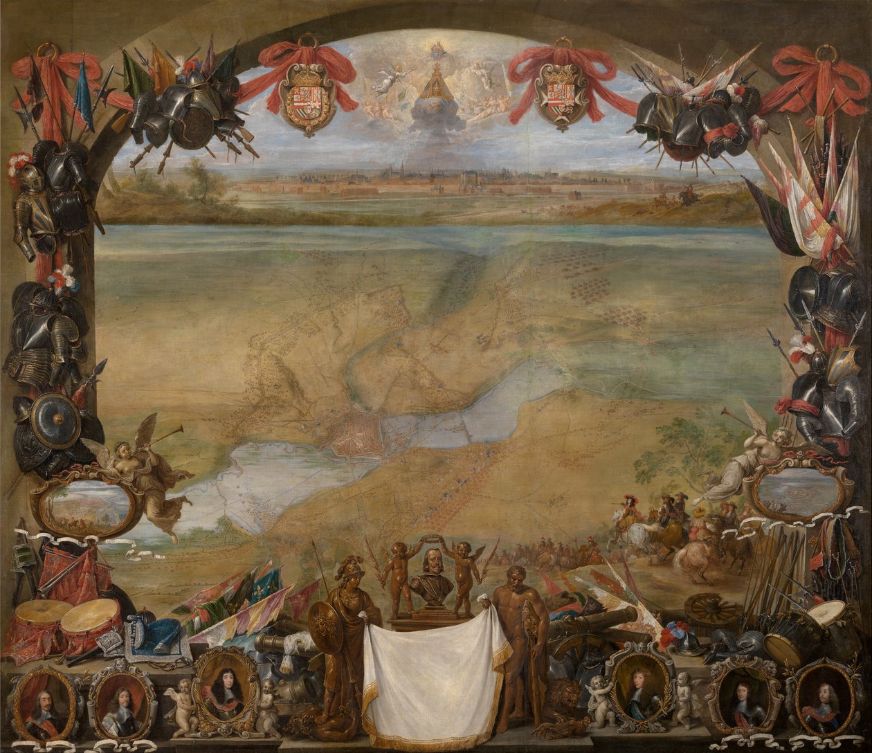 La ville de Valenciennes - David the Younger Teniers