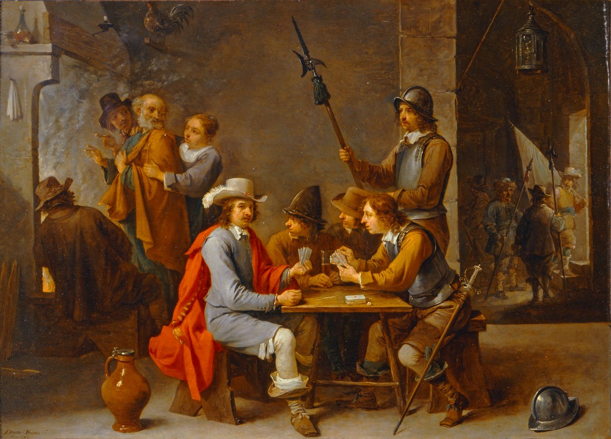 Le reniement de saint Pierre - David the Younger Teniers