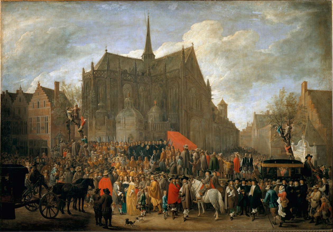 Le jeu du papegai à Bruxelles - David Teniers the Younger