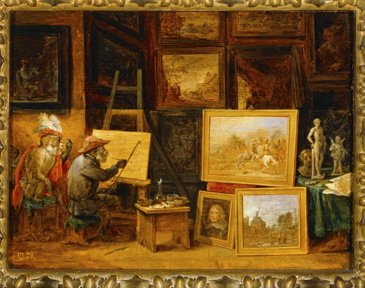 Le peintre des singes ... - David the Younger Teniers