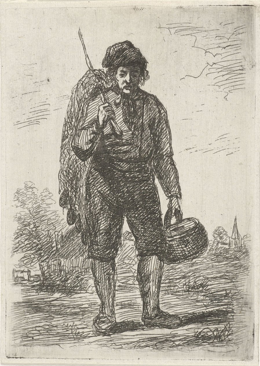 Pêcheur - David van der Kellen