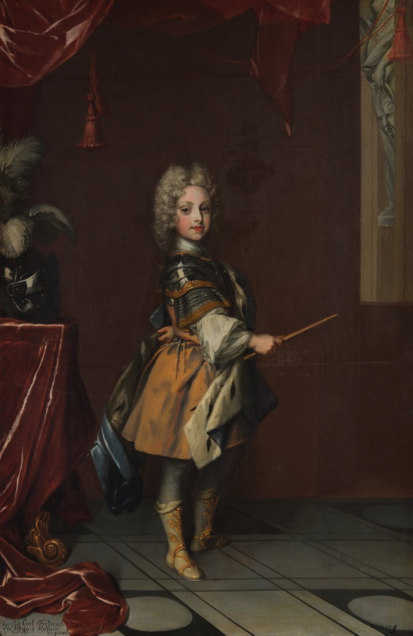 Charles-Frédéric (1700-1739), duc de Holstein-Gottorp, 1706 - David von Krafft
