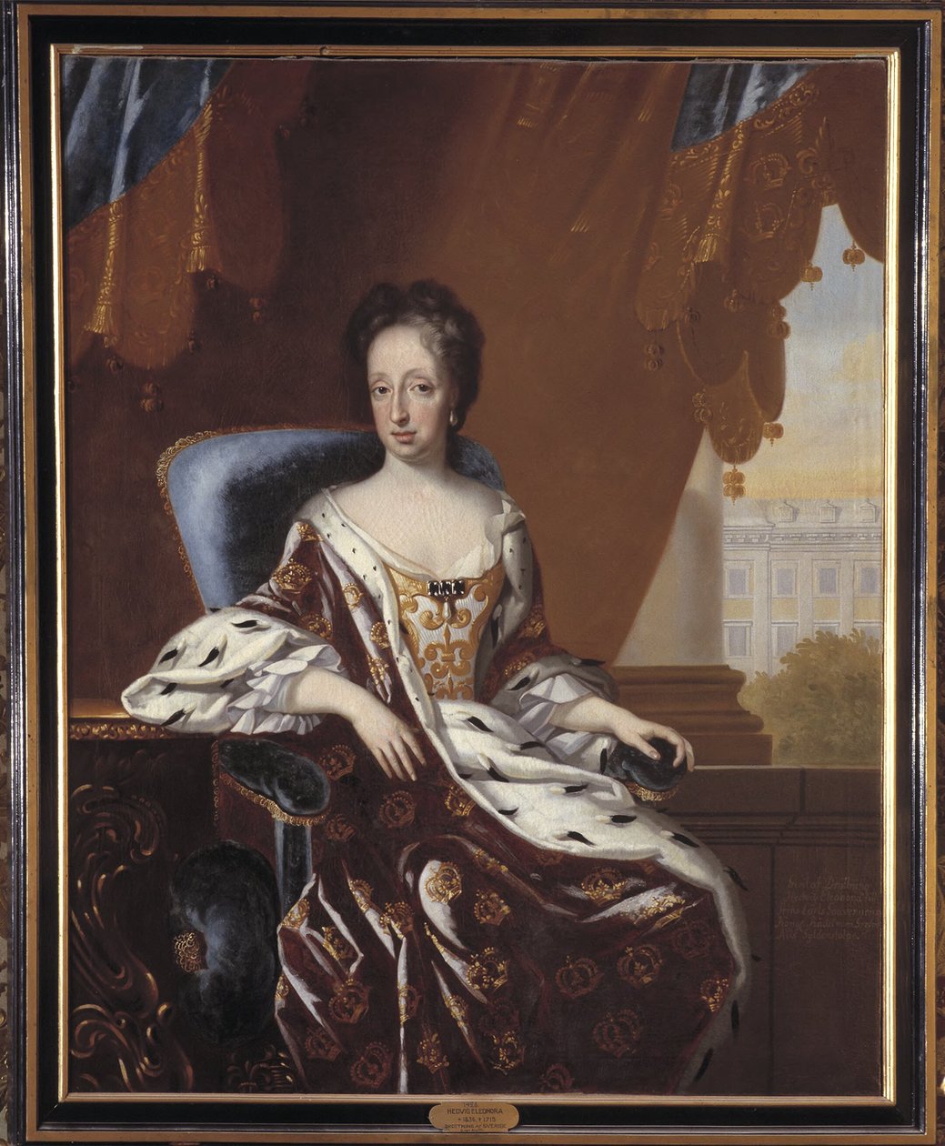 Hedwige-Éléonore, 1636-1715, princesse de Holstein-Gottorp, reine de Suède - David von Krafft