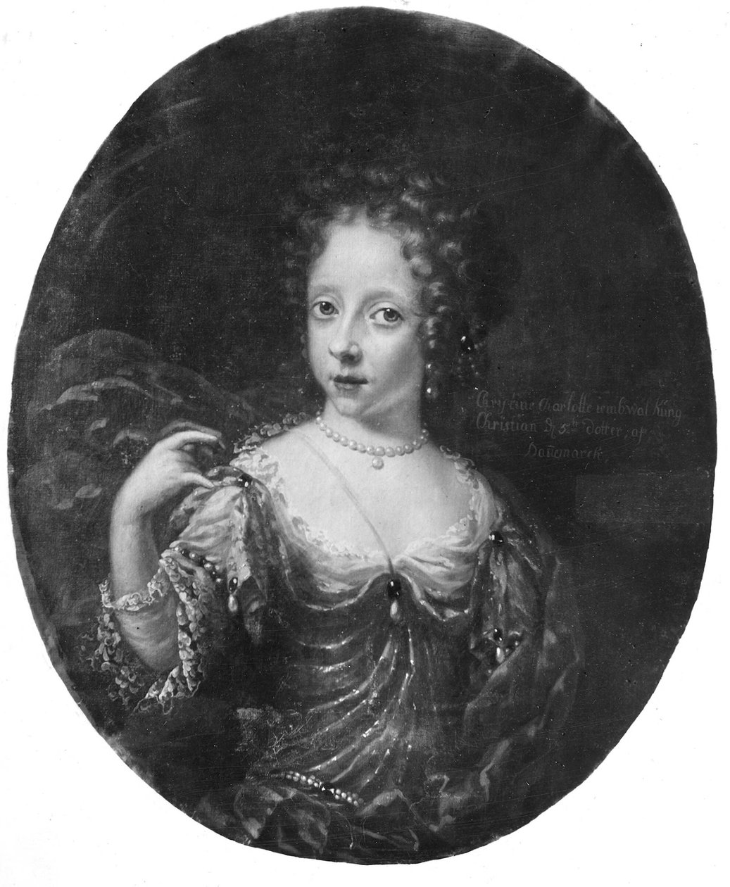 Kristina Charlotta, 1679-1689, princesse de Danemark - David von Krafft