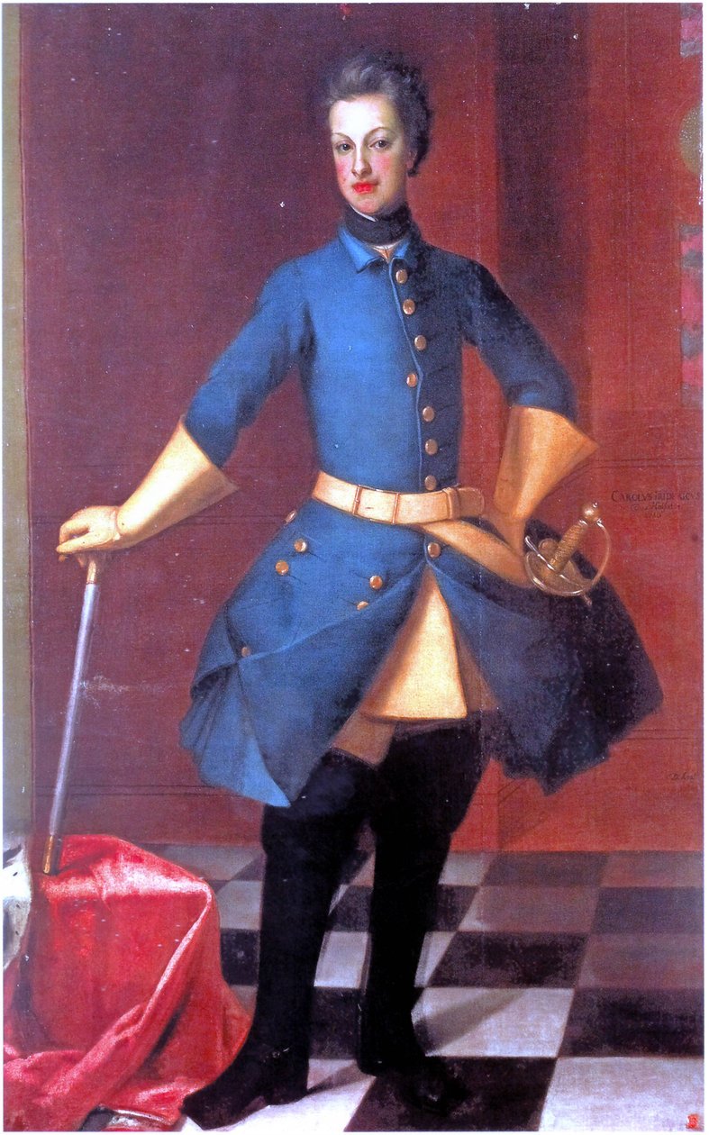Portrait de Charles Frédéric de Holstein-Gottorp (1700-1739) - David von Krafft