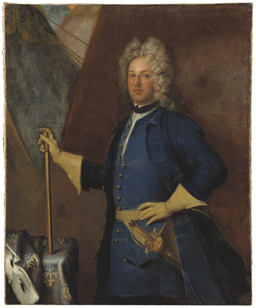 Stanisław Leszczyński (1677-1766), roi de Pologne, duc de Lorraine et de Bar, 1711 - David von Krafft