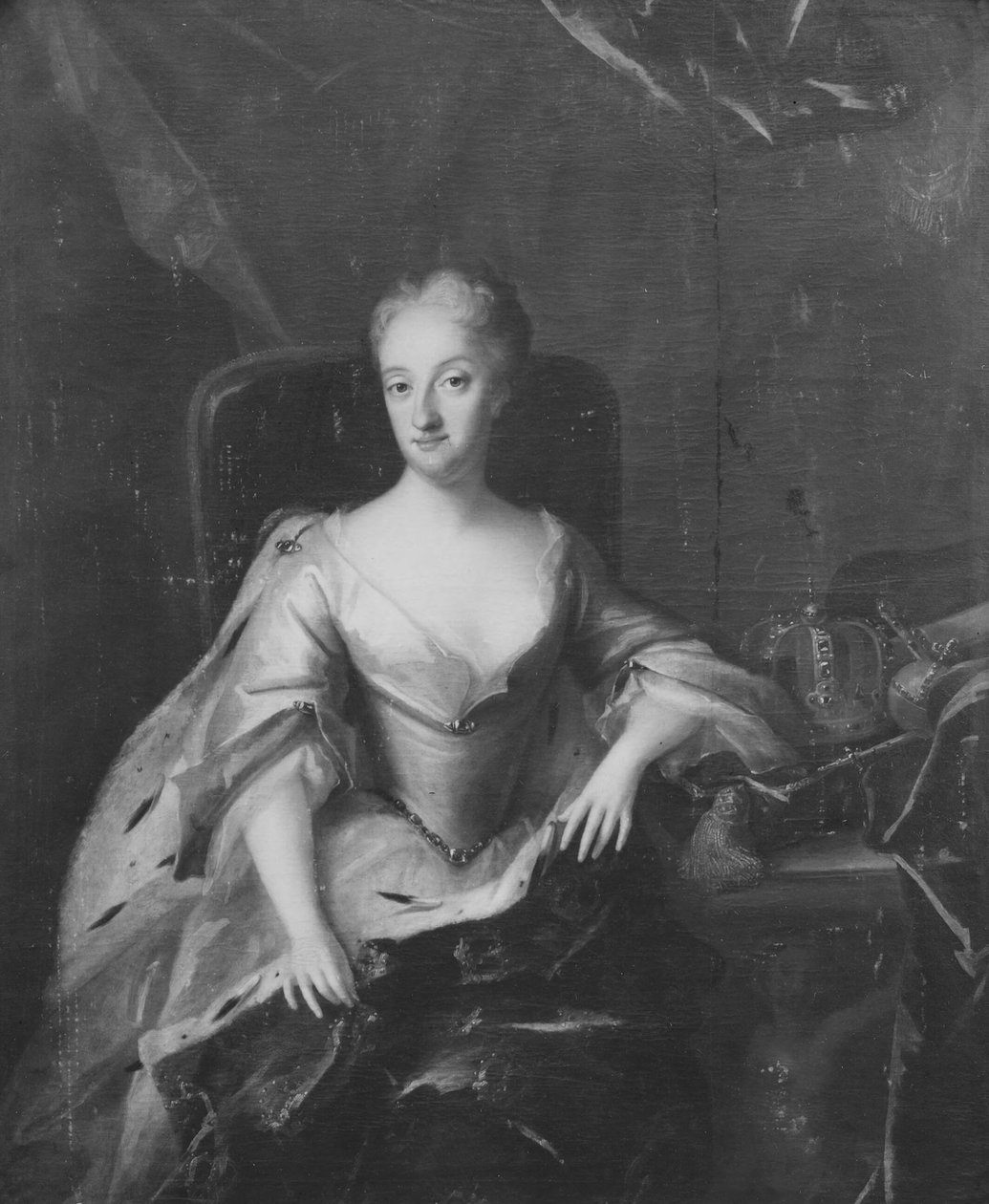 Ulrique-Éléonore la Jeune, 1688-1741, reine de Suède - David von Krafft