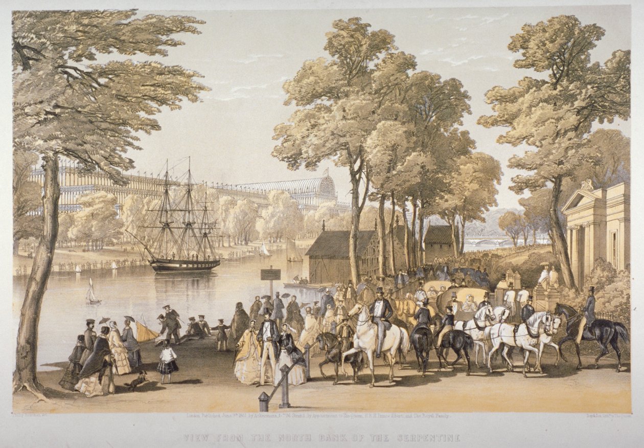 La Grande Exposition, Hyde Park, Westminster, Londres, 1851 - Day and Son