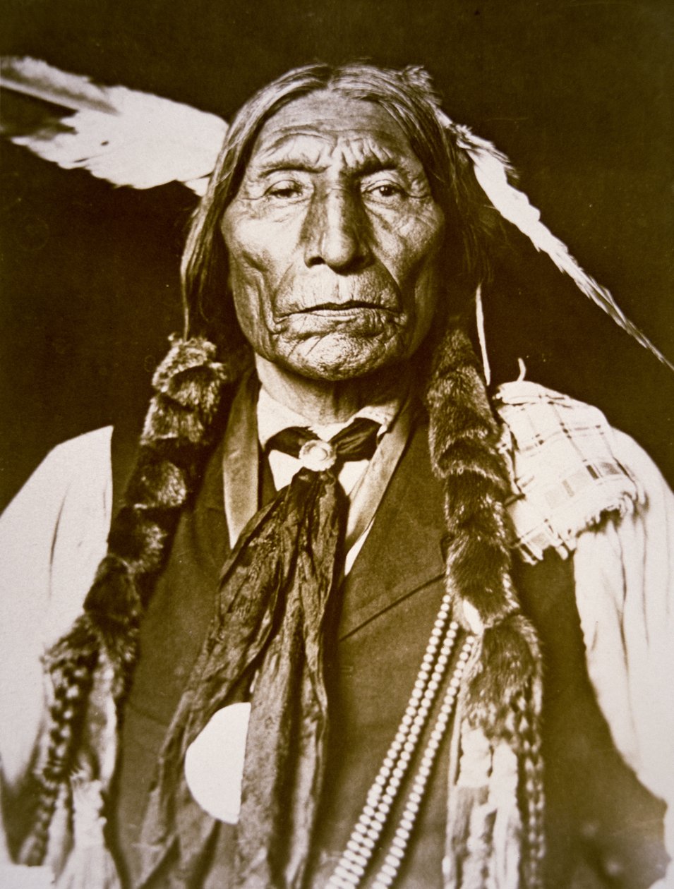 Wolf Robe (né en 1841) 1909 - DeLancey W. Gill