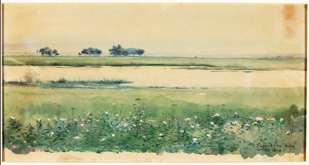 (Paysage avec marais) - De Lancey Gill