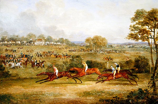 Une réunion de course à la campagne - Dean I Wolstenholme