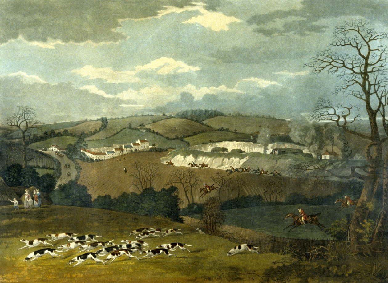 Plein cri, gravé par R.G. Reeve, vers 1830 - Dean Snr. (after) Wolstenholme