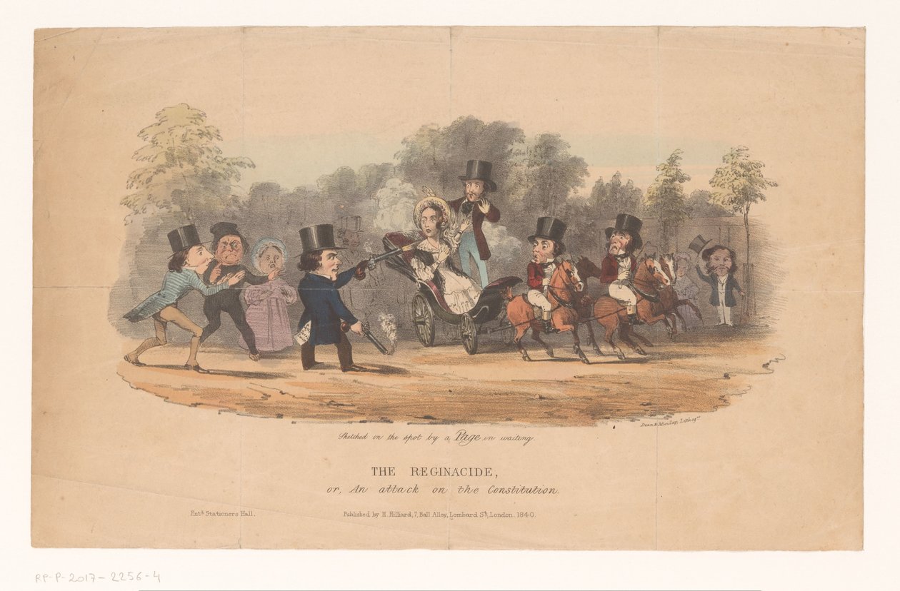 Attentat contre la reine Victoria, 1840 - Dean and Munday