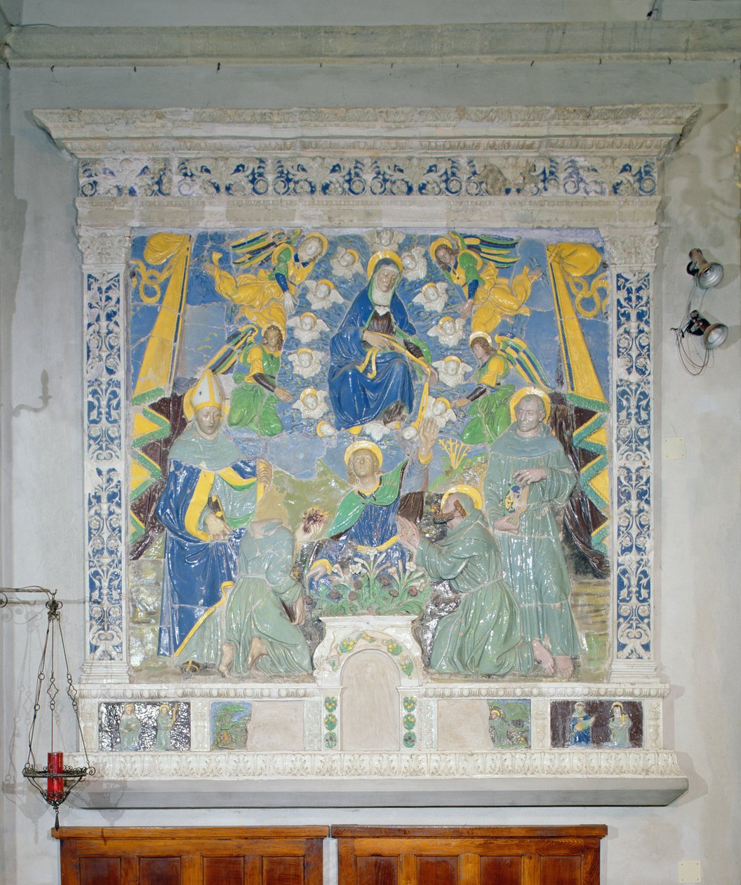 La Madone de la Ceinture, bas-relief, 15e siècle - Luca Della Robbia