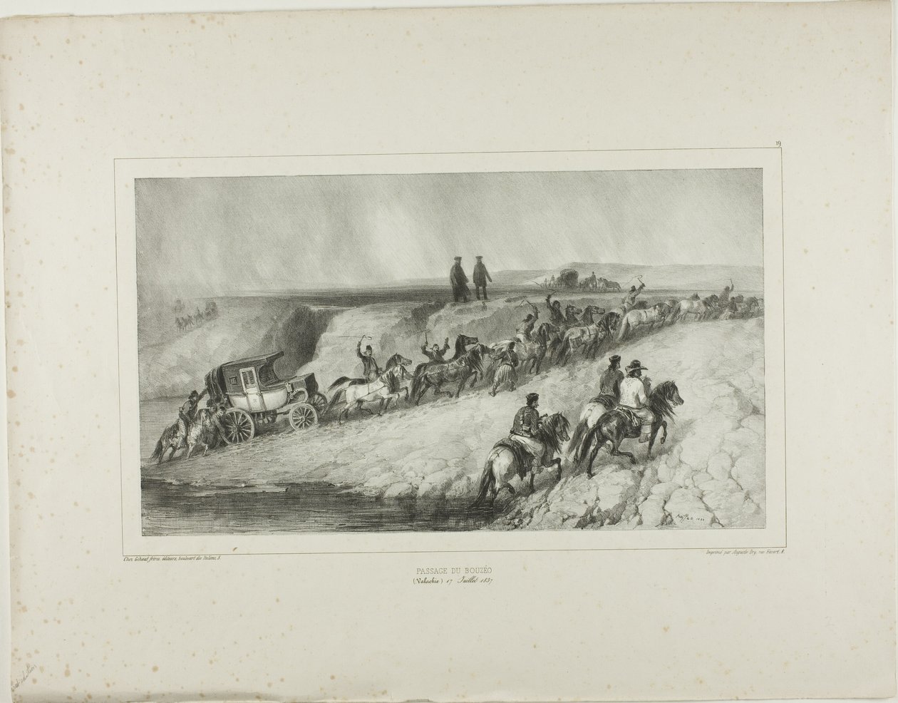 Passage de Bouzeo - Denis-Auguste-Marie Raffet