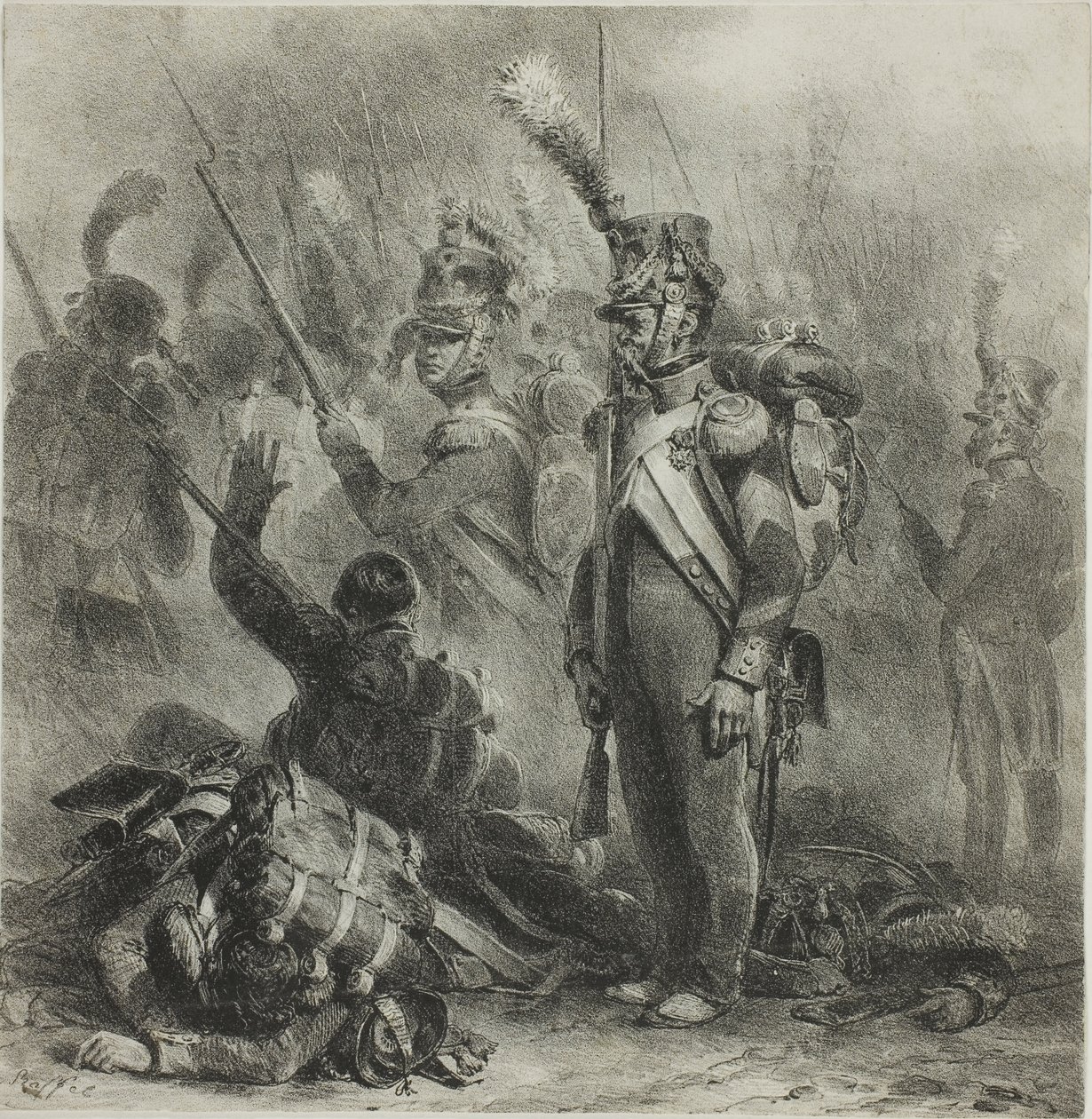 Fermez les rangs - Denis Auguste Marie Raffet