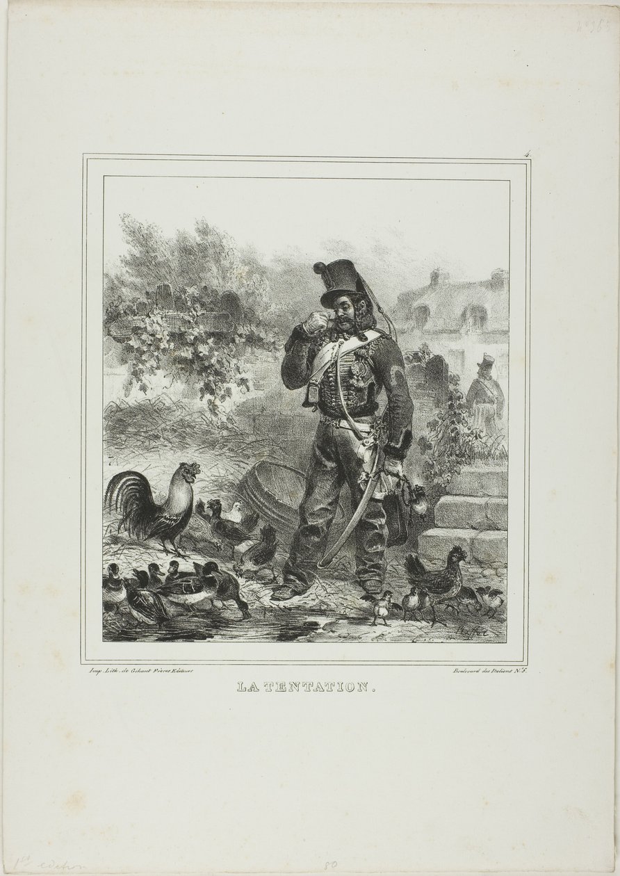 Tentation - Denis Auguste Marie Raffet