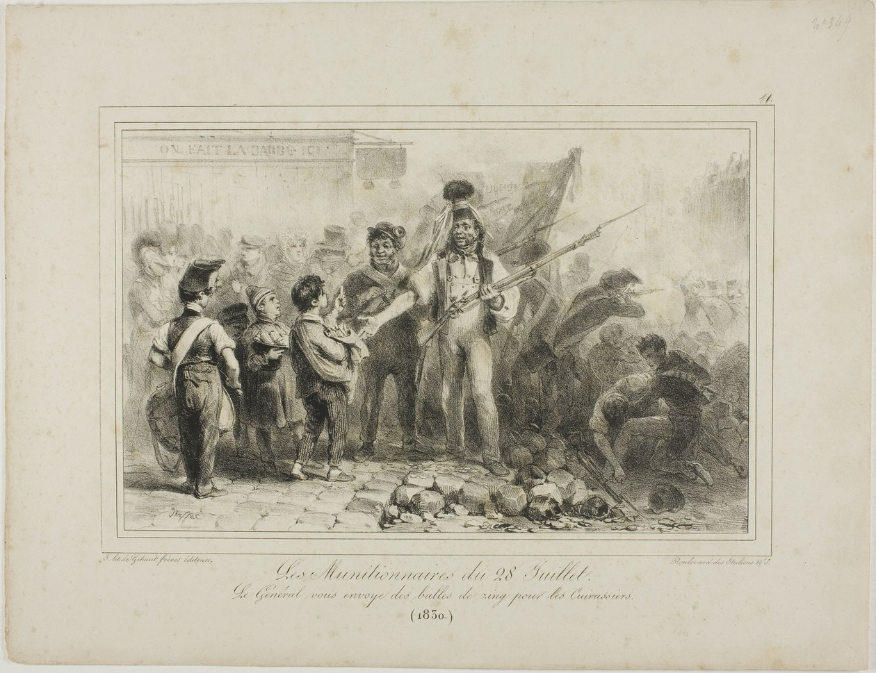 Les munitionnettes du 28 juillet - Denis Auguste Marie Raffet