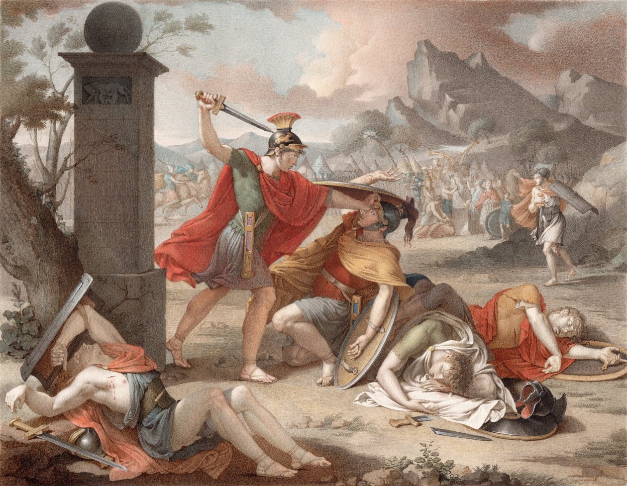 Denis-Sébastien Leroy - Le Combat des Horaces et des Curiaces - 1798 CROP - Denis Sebastien Leroy