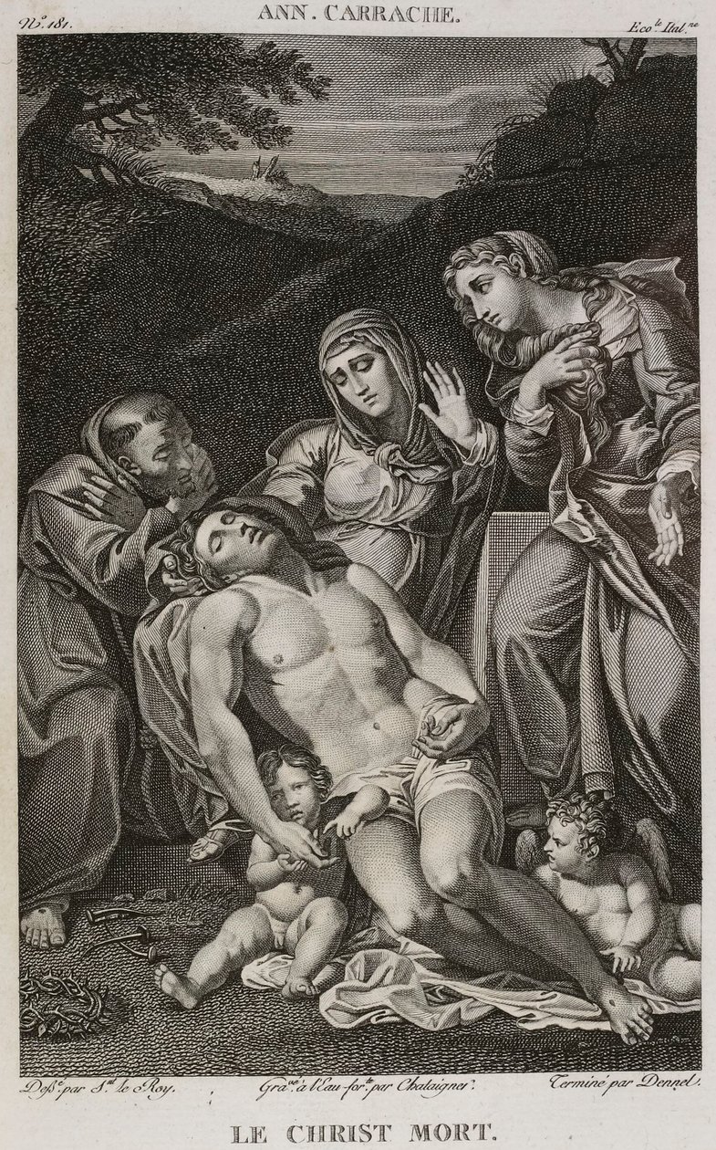 Denis-Sébastien Leroy, Chataigner et Dennel - Le Christ mort, d