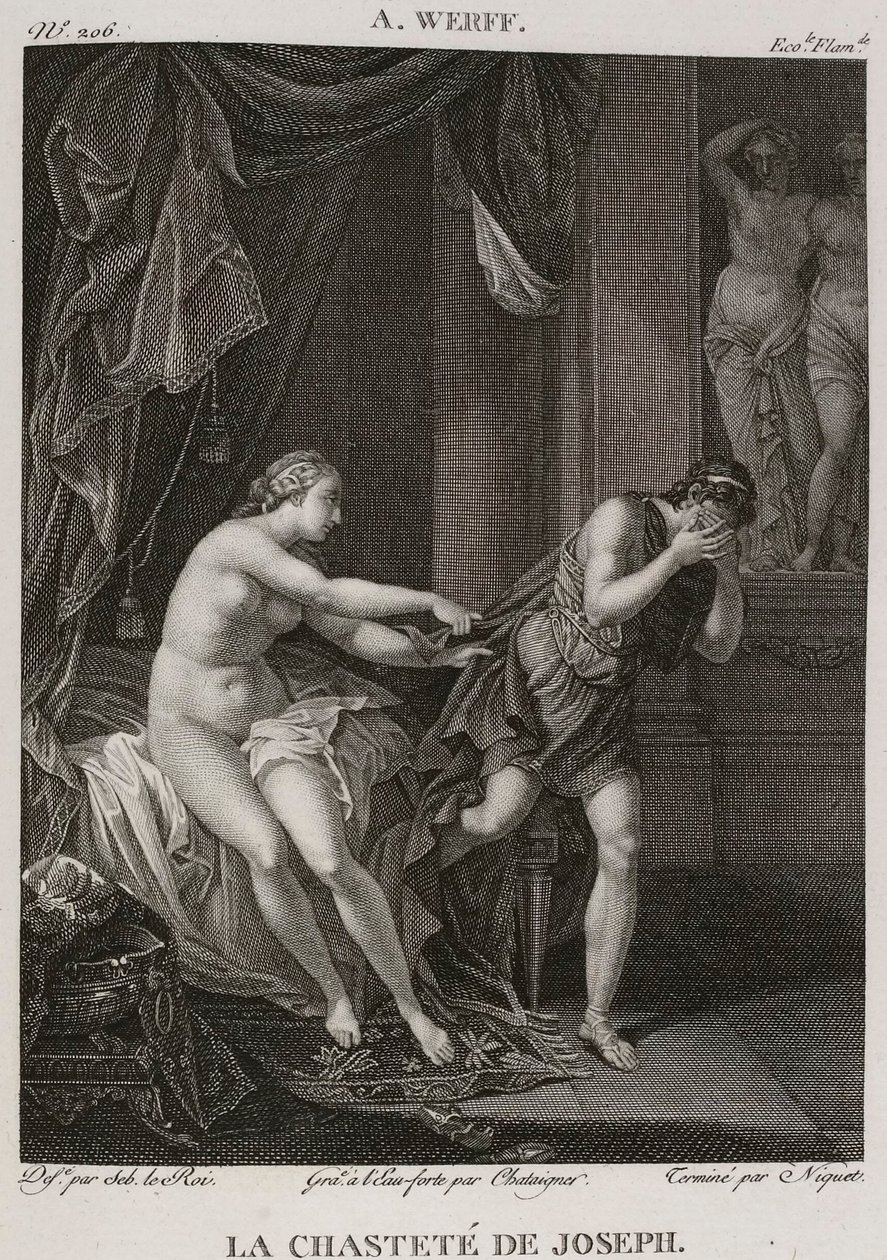 Denis-Sébastien Leroy, Chataigner et Niquet - La Chasteté de Joseph, d