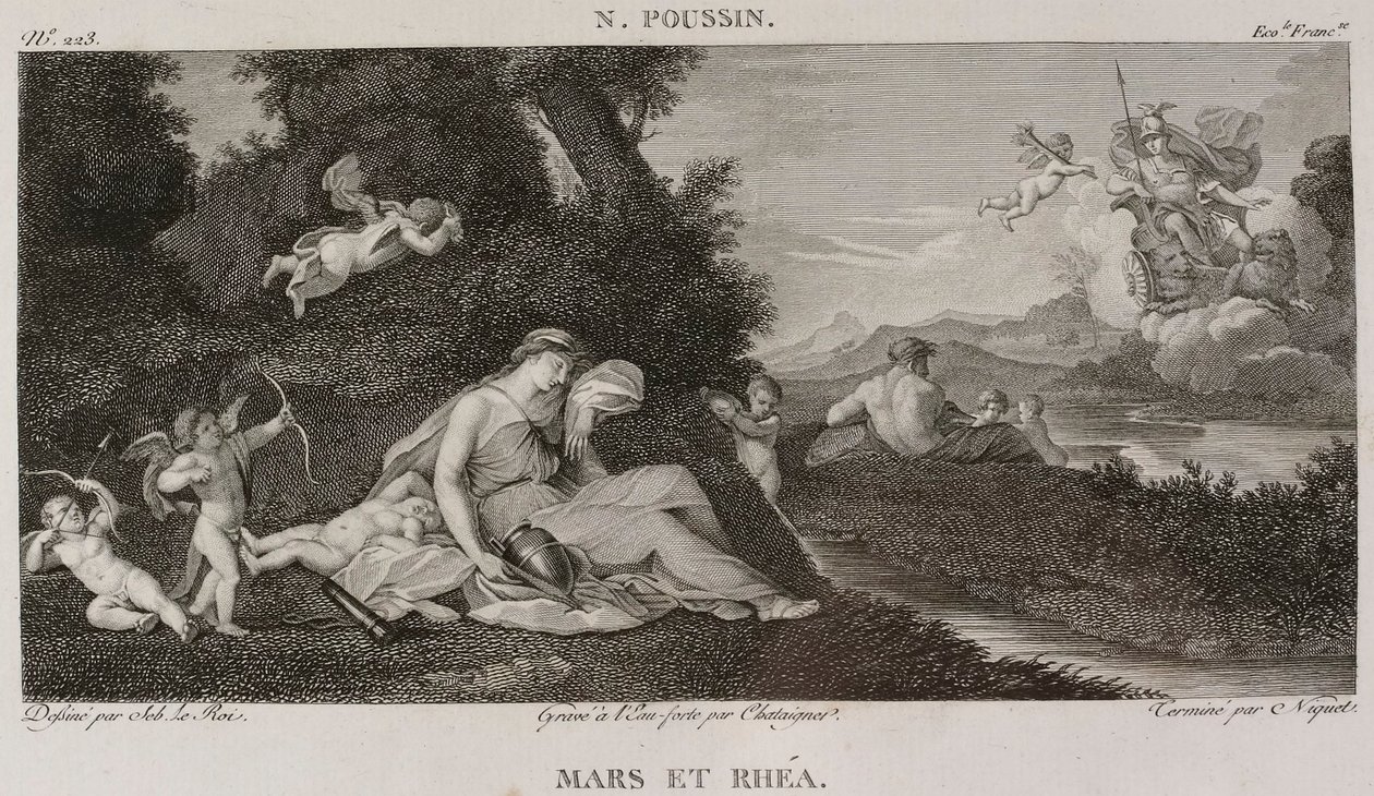 Denis-Sébastien Leroy, Chataigner et Niquet - Mars et Rhéa, d