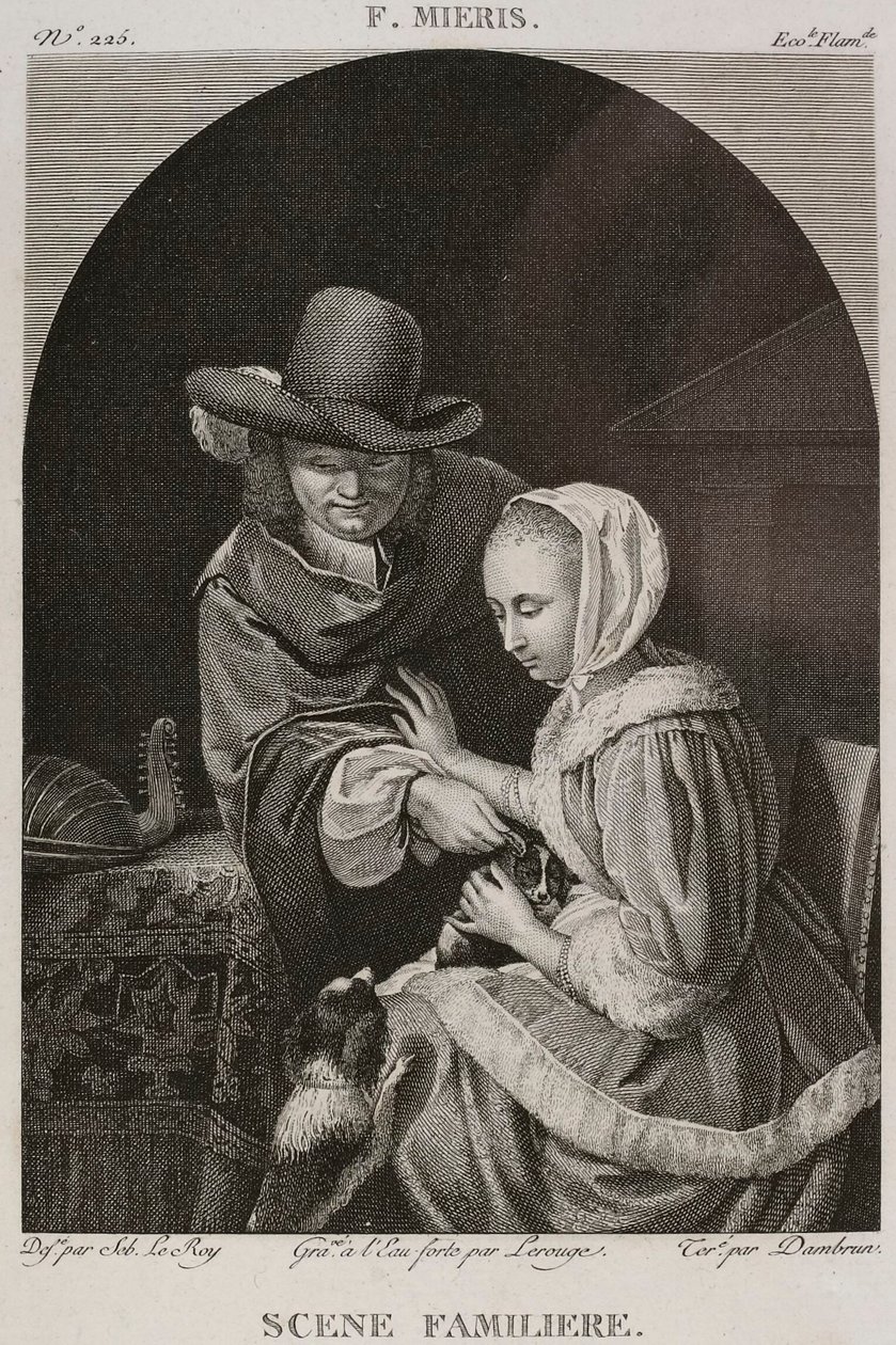 Denis-Sébastien Leroy, Lerouge et Dambrun - Scène familière, d