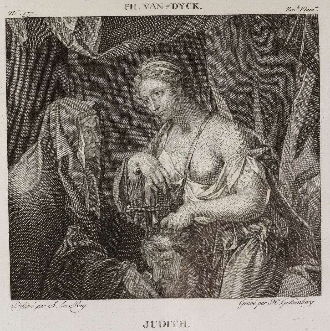 Denis-Sébastien Leroy et H. Guttemberg - Judith, d