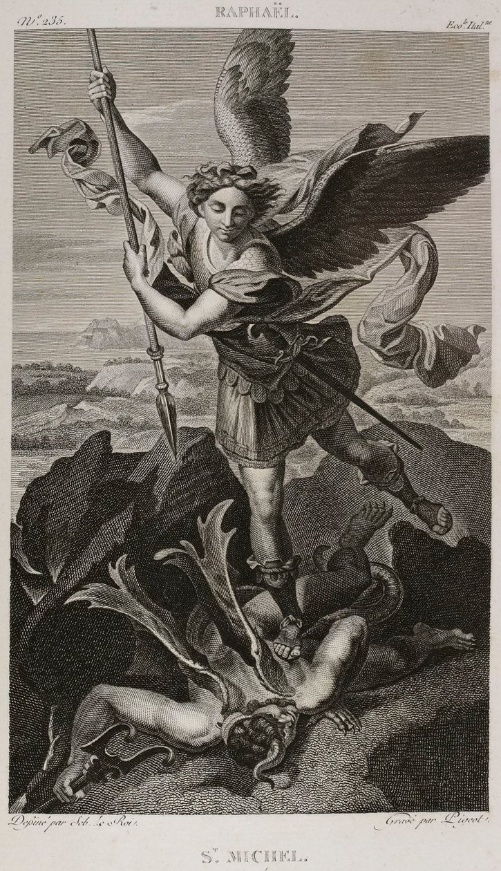 Denis-Sébastien Leroy et Pigeot - Saint Michel, d