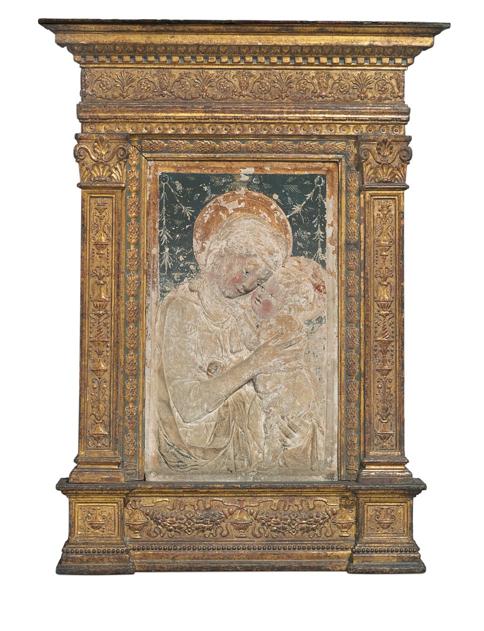 Relief de la Vierge et l