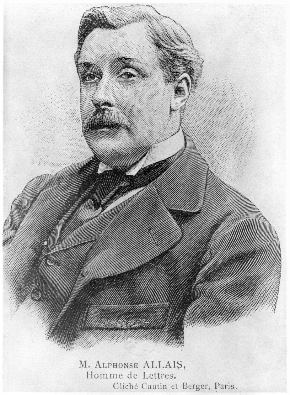 Alphonse Allais (1855-1905) fin du 19e siècle - Desire Mathieu Quesnel