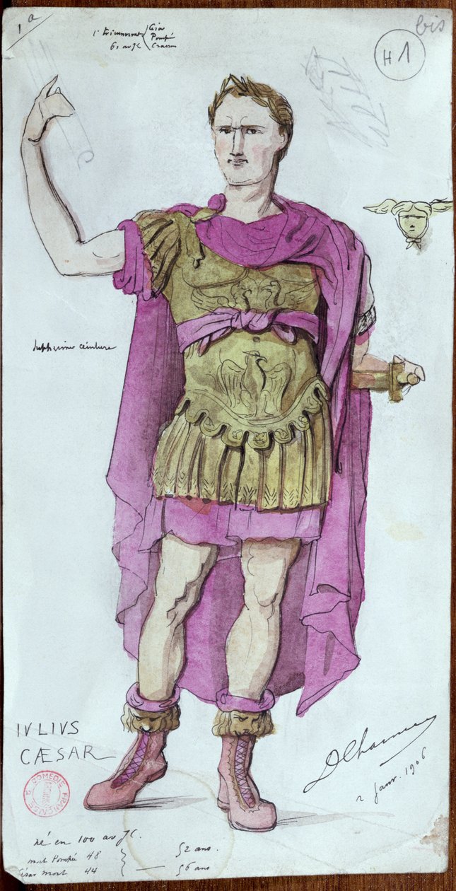 Costume pour Jules César de 