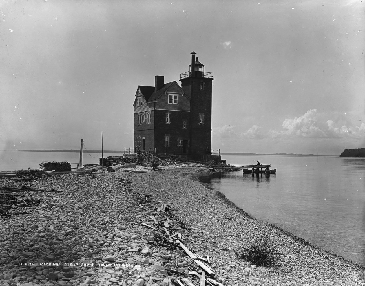 Île Mackinac depuis l