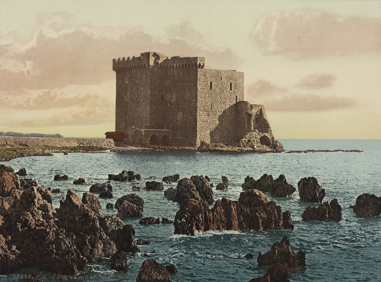 Le Monastère de St. Honorat à Cannes - Detroit Publishing Co.