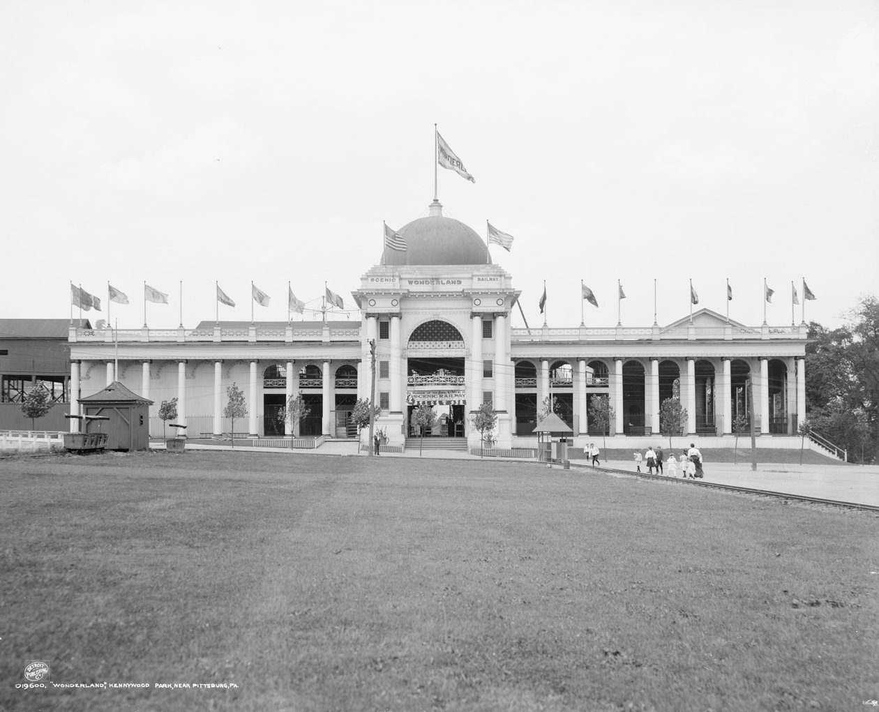 Wonderland, Kennywood Park, près de Pittsburgh, c.1906 - Detroit Publishing Co.