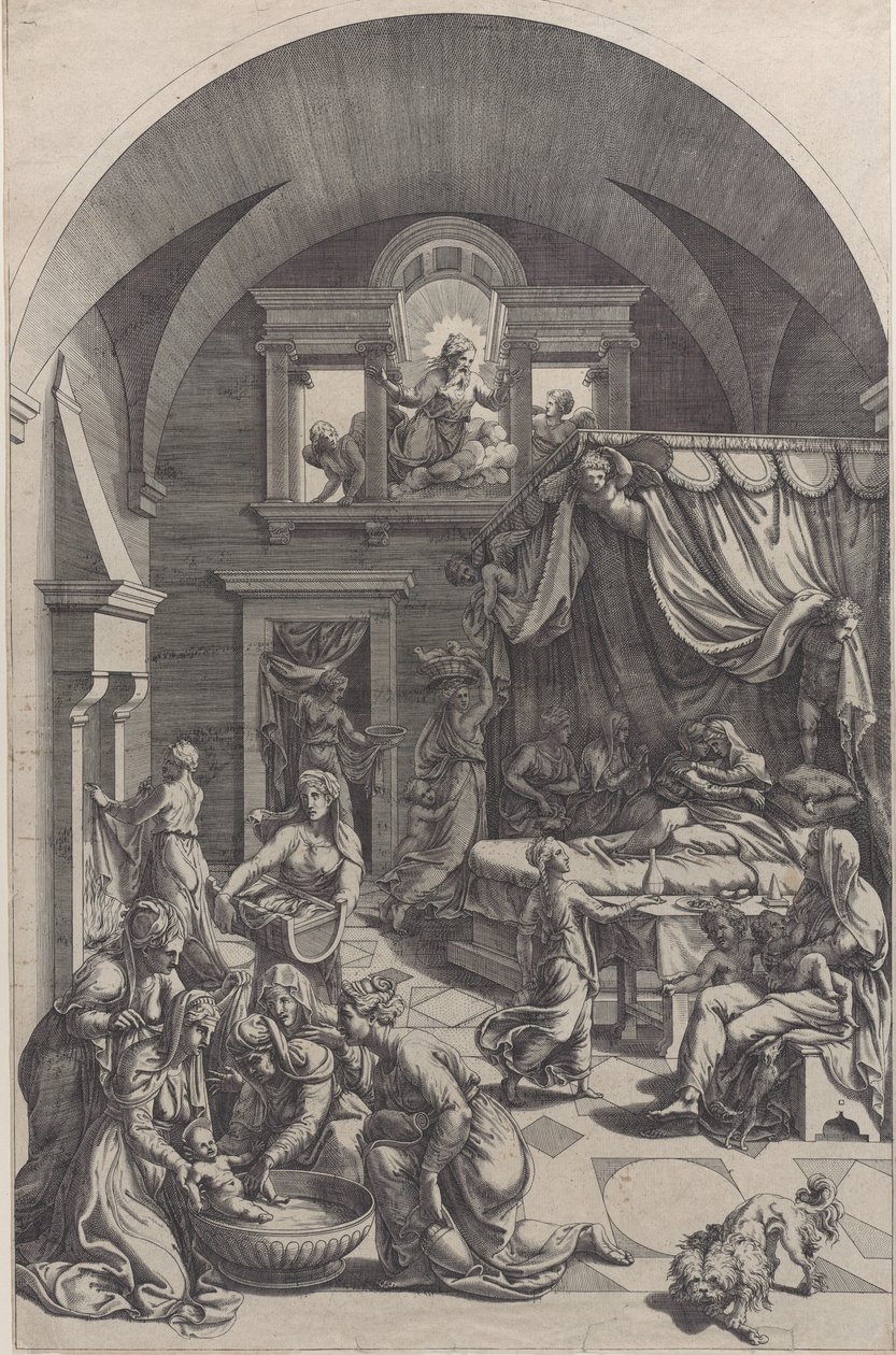 Naissance de Saint Jean-Baptiste, 1555-1588 - Diana Mantuana