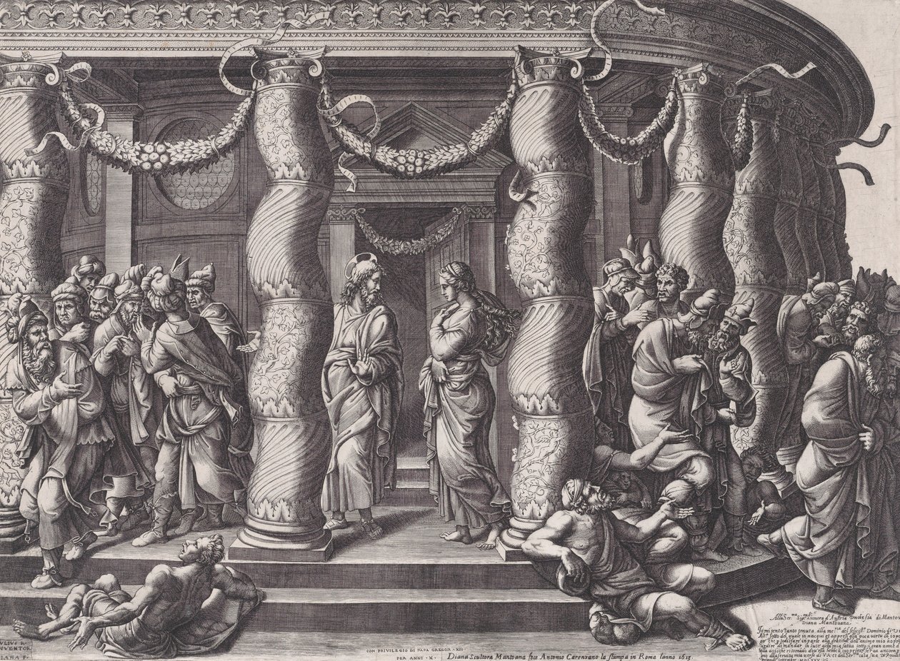 Christ et la femme prise en flagrant délit d