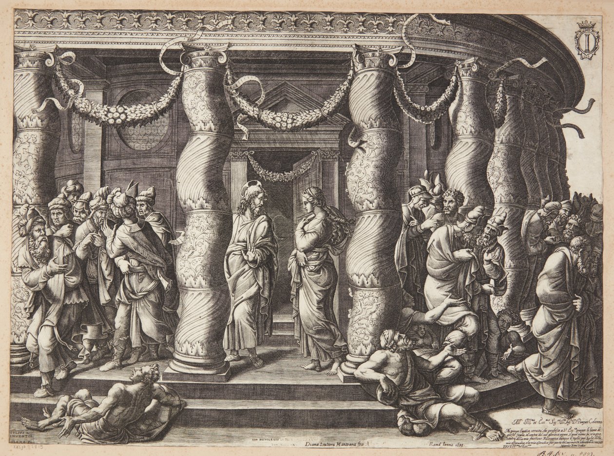 Le Christ et la femme prise en flagrant délit d
