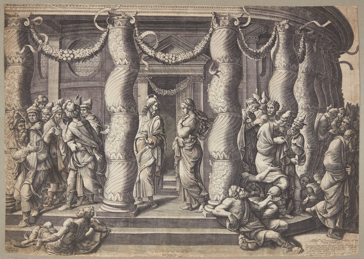 Christ et la femme prise en flagrant délit d