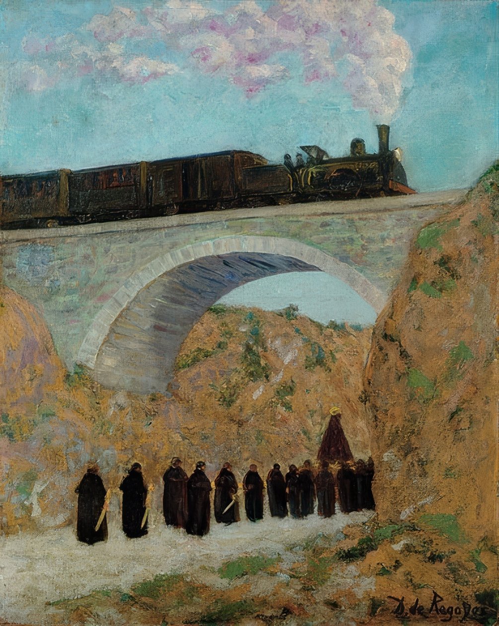 Le Vendredi Saint en Castille. 1904 - Diario or Dario de Regoyos y Valdes