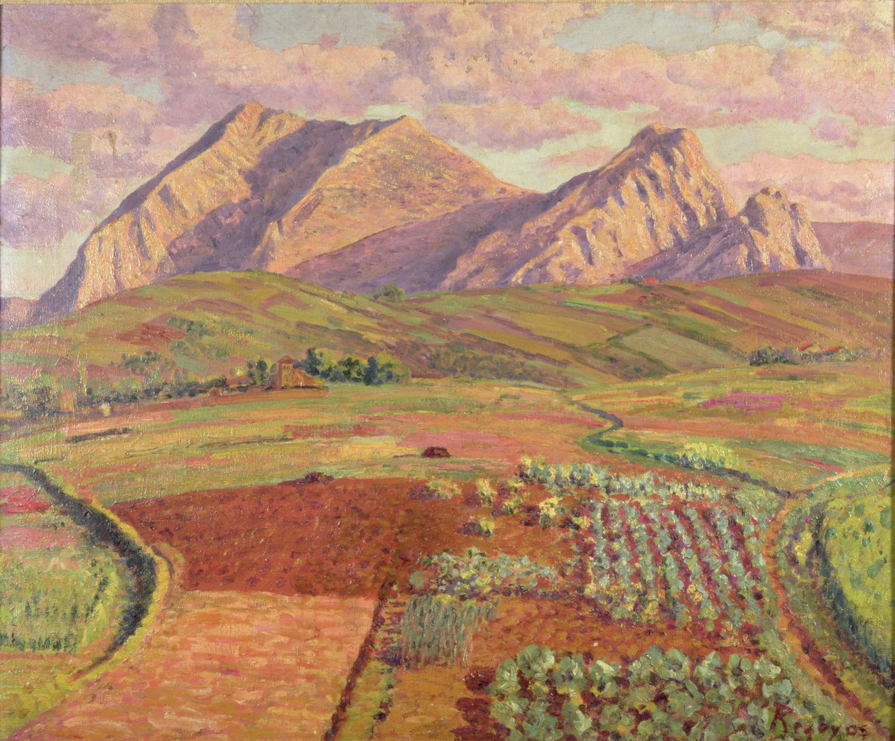 Paysage - Diario or Dario de Regoyos y Valdes