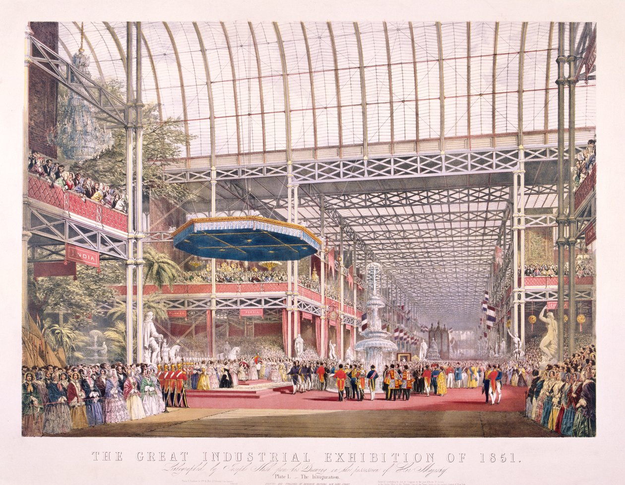Grande Exposition, Crystal Palace, Hyde Park, Londres - Dickinson Brothers
